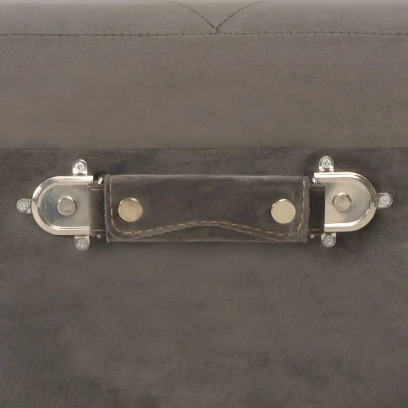 Opberg- en halbankje met fluweel bekleding voor extra comfort - Opberg- & halbankjes