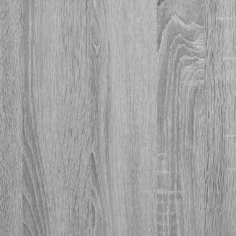 Opberg- en halbankje van bewerkt hout in grijs sonoma stijl - Opberg- & halbankjes