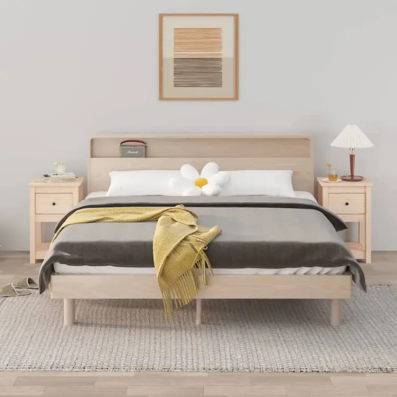 Opbergkasten met massief grenenhout en stabiel blad voor in je interieur - Naturel / 2 - Opbergkasten & lockerkasten