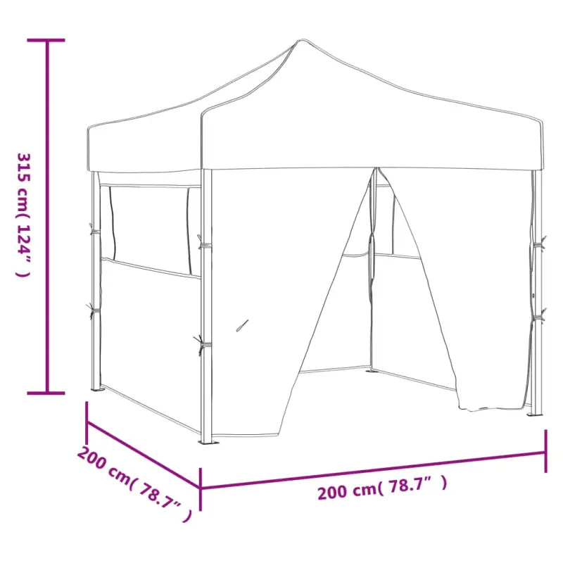 Partytent met 600d Oxford stof voor diverse buitenevenementen - Partytenten & prieëlen