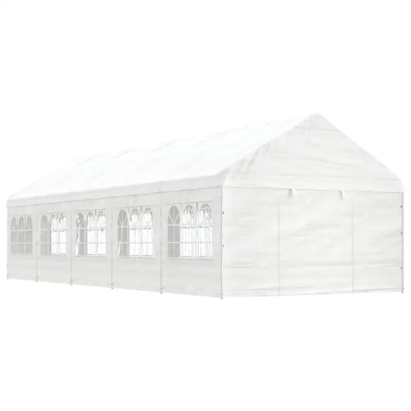 Partytent met Dak en Zijwanden voor uitstekende bescherming tegen de zon - 11.15 x 4.08 x 3.22 m - Partytenten &