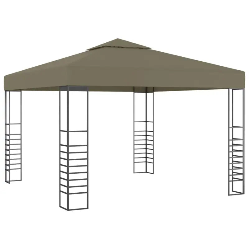 Partytent met polyamide coating voor buitenactiviteiten en zonnescherm - Taupe - Partytenten & prieëlen