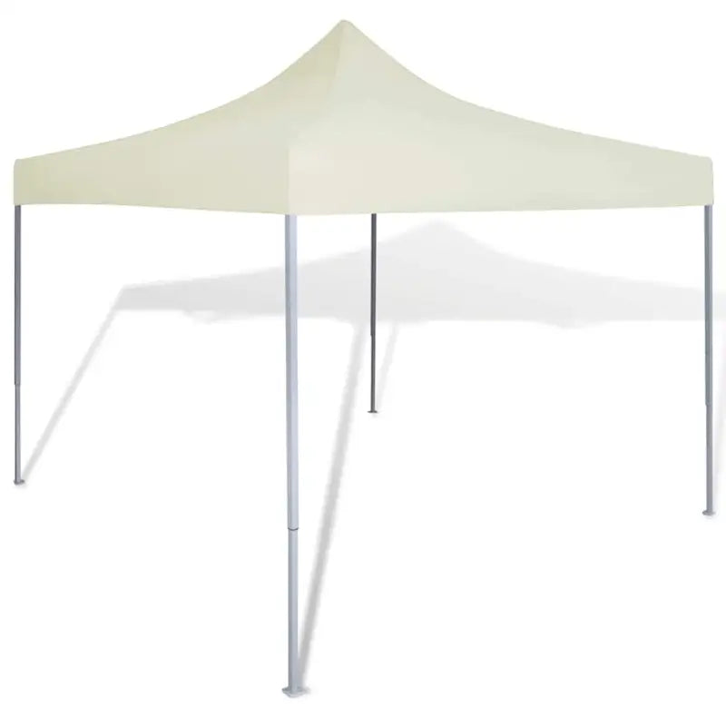Partytent met roestvrij stalen frame voor buiten en tuinactiviteiten - Crème / 1 / Zonder zijwand - Partytenten &