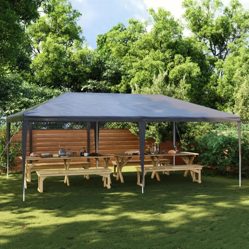 Partytent voor tuinfeesten en buitengebruik - Antraciet / 4 x 6 m / 1 - Partytenten & prieëlen