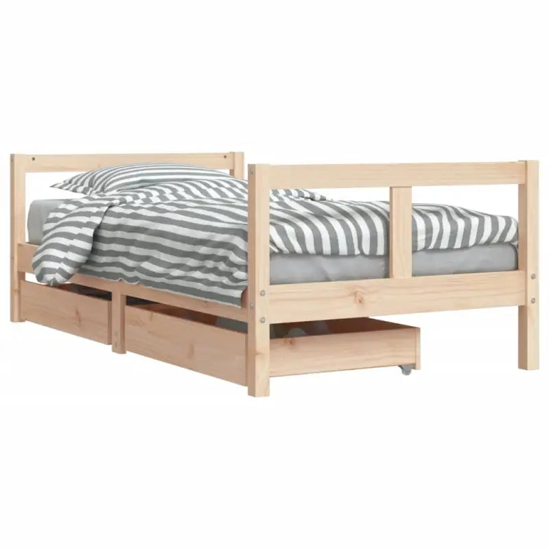 Peuter- en kinderbedden van massief grenenhout met tijdloos design - Peuter- & kinderbedden