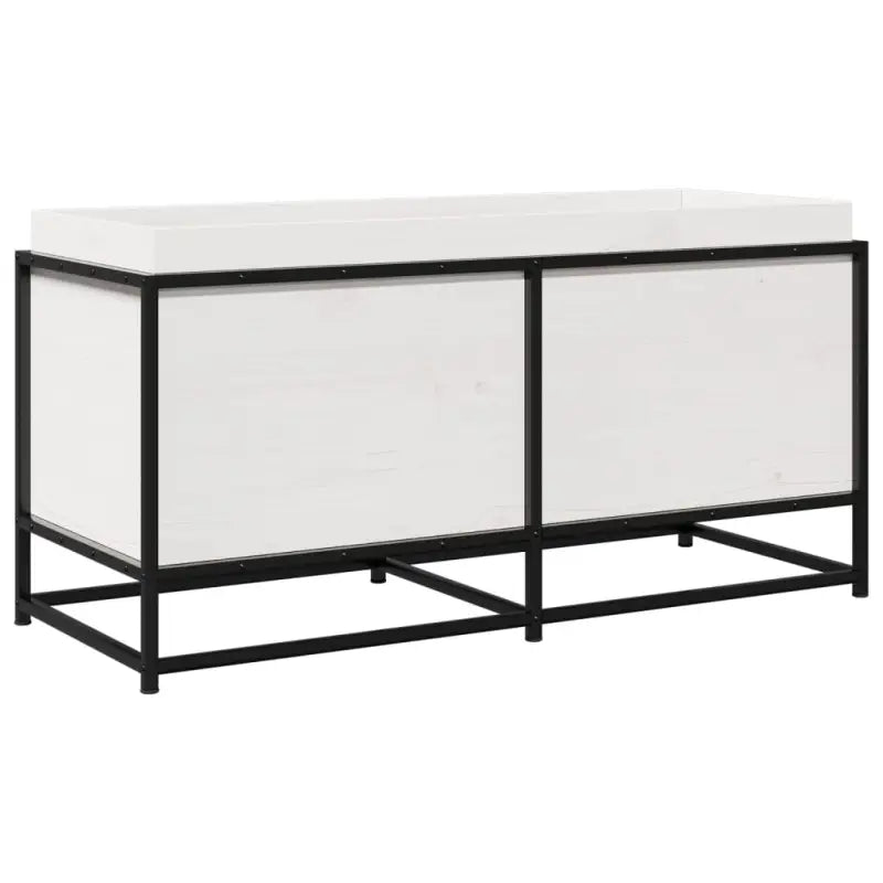 Plantenbak biedt duurzaamheid met massief grenenhout voor tuin of balkon - Bloempotten & plantenbakken