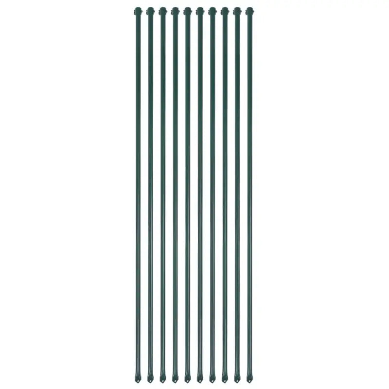 Plantenkooien en steunen levering bevat stevige metalen tuinpalen - Plantenkooien & -steunen