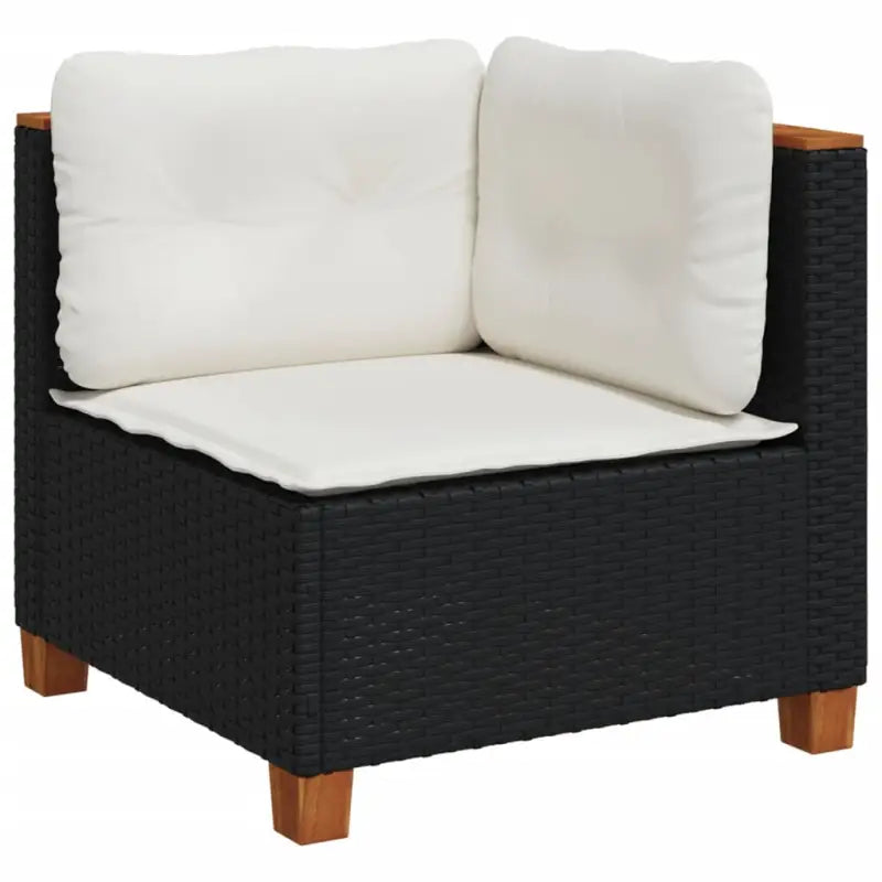 Poly rattan loungeset met natuurlijke olieafwerking voor comfortabele zitervaring - Tuinsets