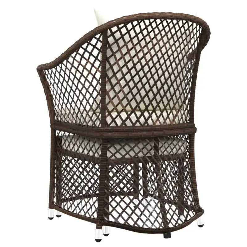 Poly rattan loungeset met stalen frame voor jouw tuin of terras - Tuinsets