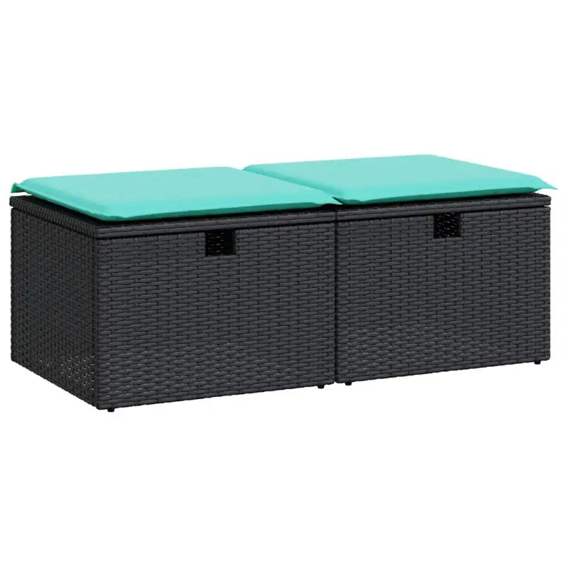 Poly rattan loungeset met waterdichte tas en wasbare hoes voor buitenplezier - Tuinsets