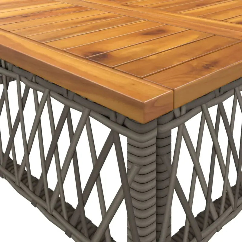 Poly rattan loungeset voor comfortabele zitervaring met wasbare hoes - Tuinsets