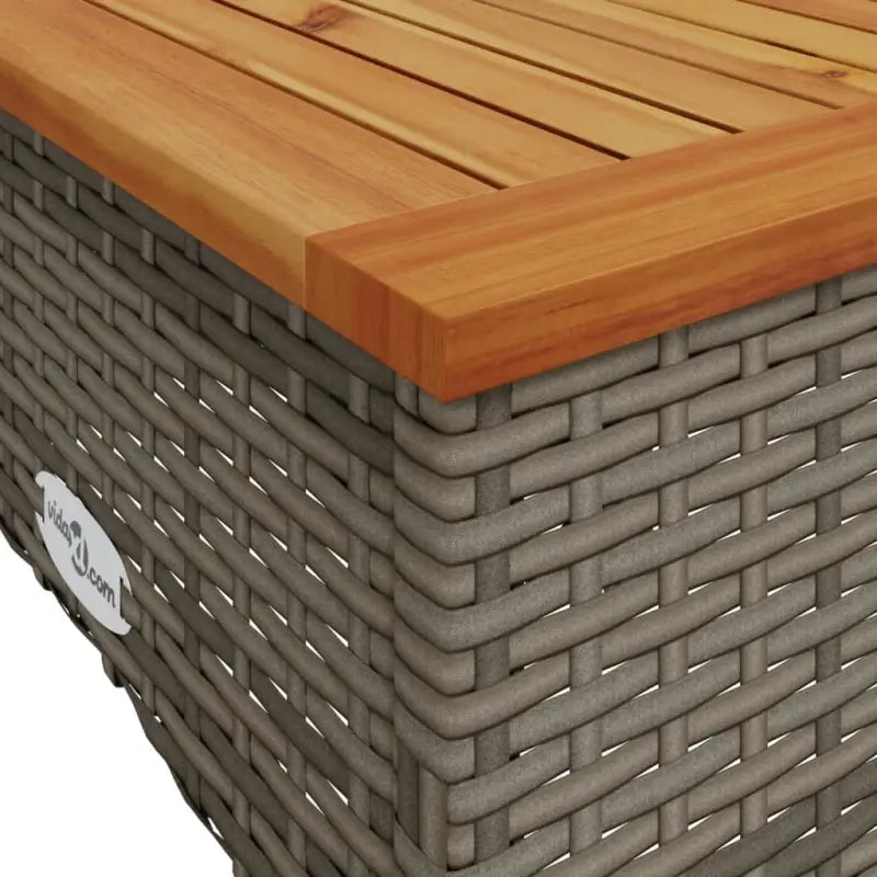 Poly Rattan Loungeset voor een comfortabele zitervaring en eenvoudig schoonmaken - Tuinsets