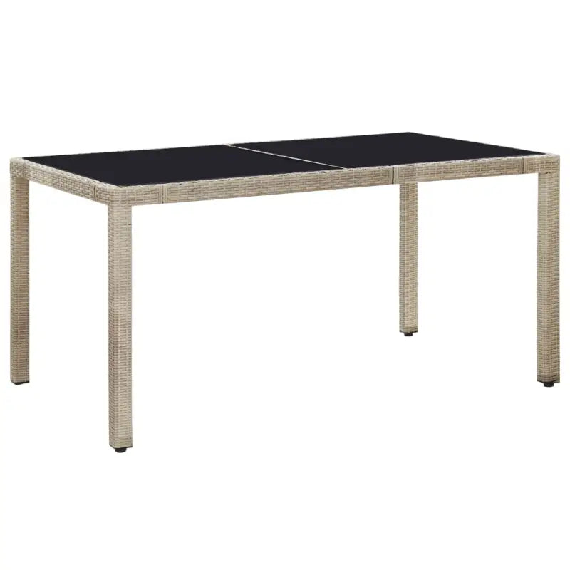 Poly rattan tuinset met gepoedercoate stalen frames en comfortabele stoelen - Tuinsets