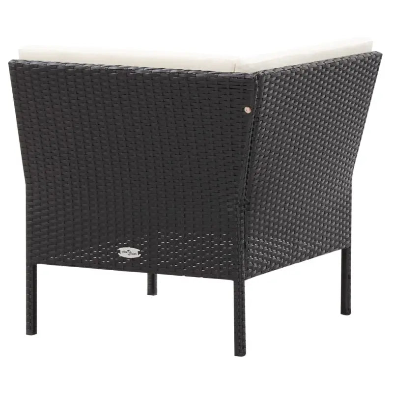 Poly rattan tuinset met levering bevat en brede zitting voor gezellige lounges - Tuinsets