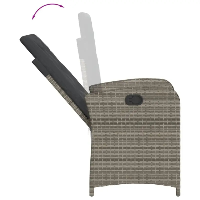 Poly rattan tuinset voor comfortabele zitervaring en gemakkelijk schoonmaken - Tuinsets