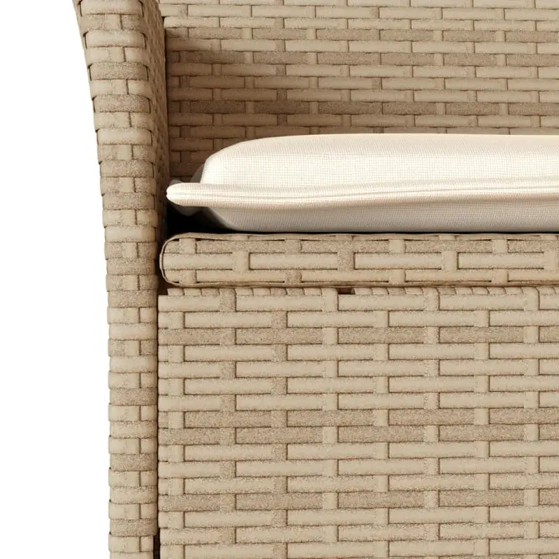 Poly rattan tuinset voor een comfortabele zitervaring en gemakkelijke schoonmaak - Tuinsets