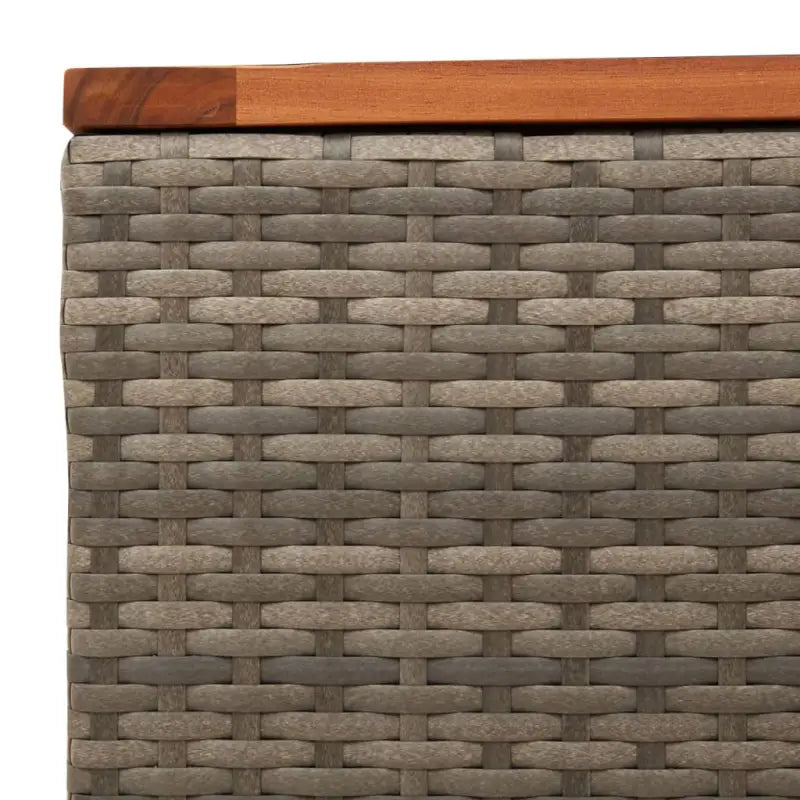 Poly rattan tuintafel voor gezellig samenzijn en eenvoudig schoonmaken - Tuintafels