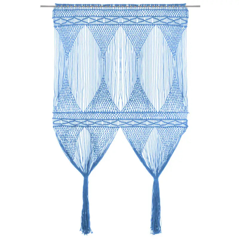 Praktisch draadgordijn voor deur raam of interieurdecoratie - Blauw / 1 - Gordijnen & vitrages