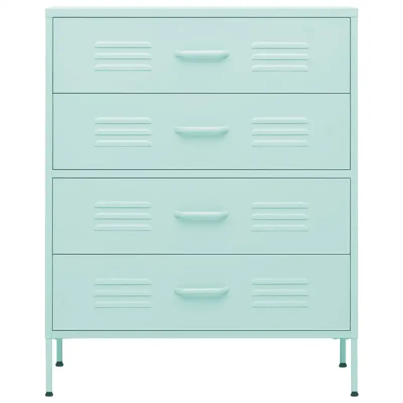 Praktische bijzetkast met stalen constructie en aanpasbare hoogte - Commodes & ladekasten