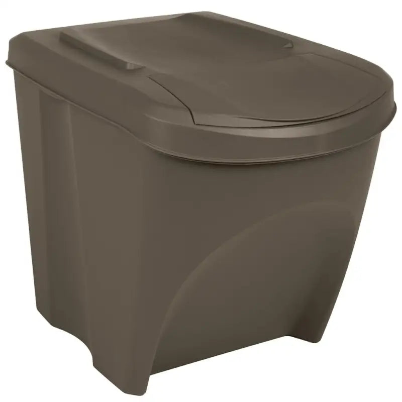 Prullenbakken voor huis en kantoor van sterk polypropyleen - Grijs / 3 - Prullenbakken