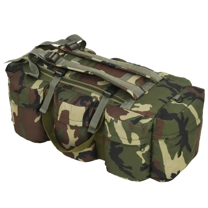Reistassen van gecoat oxford stof voor avontuurlijke reizigers en outdoor experts - Camouflage - Reistassen