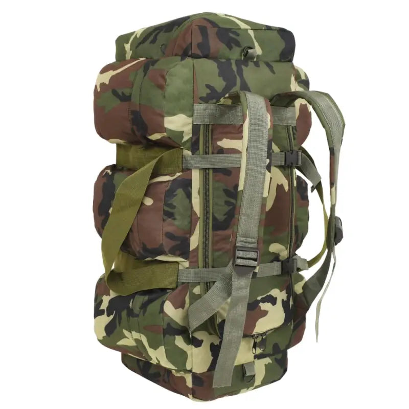 Reistassen van gecoat oxford stof voor avontuurlijke reizigers en outdoor experts - Camouflage - Reistassen