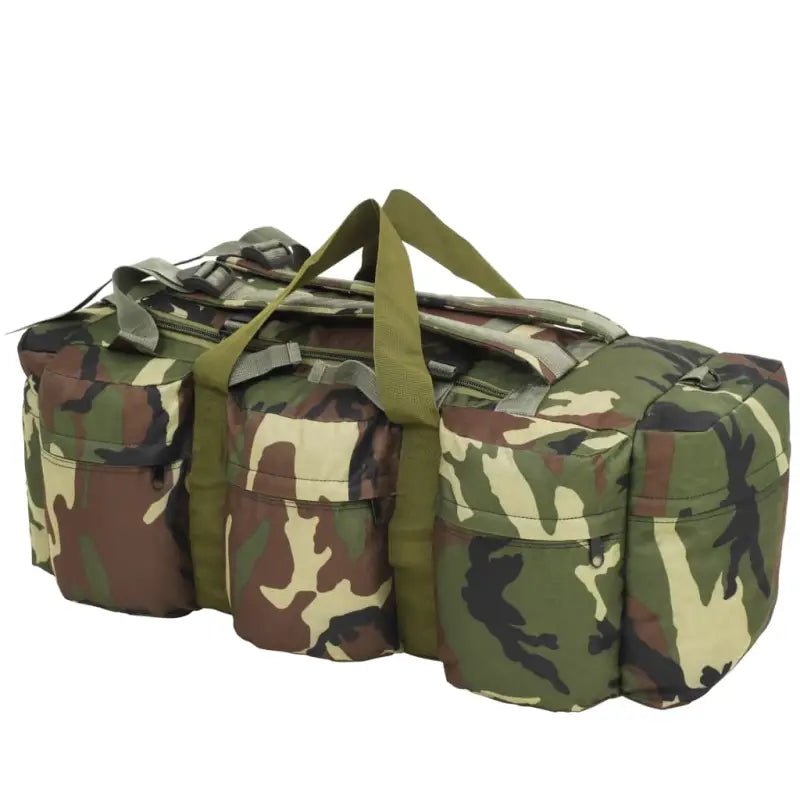 Reistassen van gecoat oxford stof voor avontuurlijke reizigers en outdoor experts - Camouflage - Reistassen
