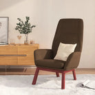 Relaxfauteuil met massief rubberwood voor ultiem comfort - Bruin / 1 / Zonder voetensteun - Fauteuils & Relaxfauteuils