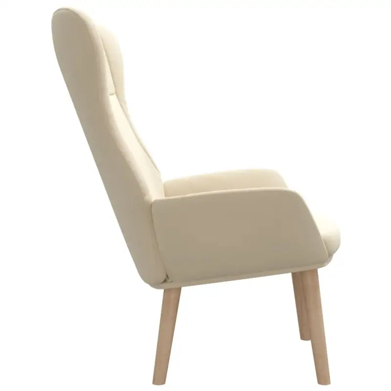 Relaxfauteuil met massief rubberwood voor ultiem comfort - Fauteuils & Relaxfauteuils