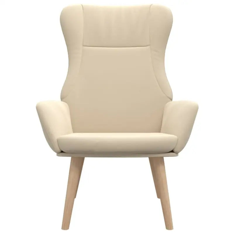 Relaxfauteuil met massief rubberwood voor ultiem comfort - Fauteuils & Relaxfauteuils