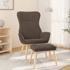 Relaxfauteuil met massief rubberwood voor ultiem comfort - Taupe / 1 / Met voetensteun - Fauteuils & Relaxfauteuils