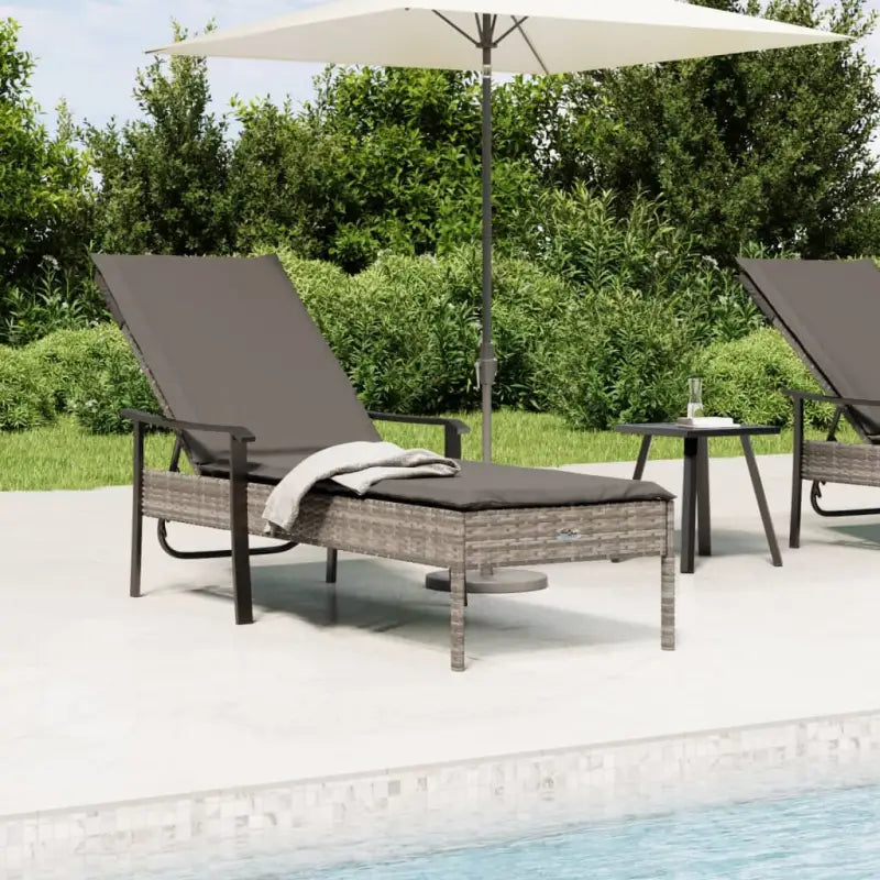 Relaxstoel van poly Rattan voor buitengebruik en duurzaam comfort - Ligbed - Tuinsets