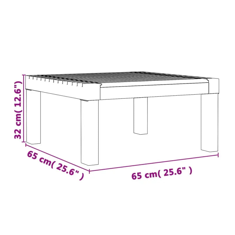 Relaxstoel voor in de tuin met duurzaam polypropeen materiaal - Tuinsets