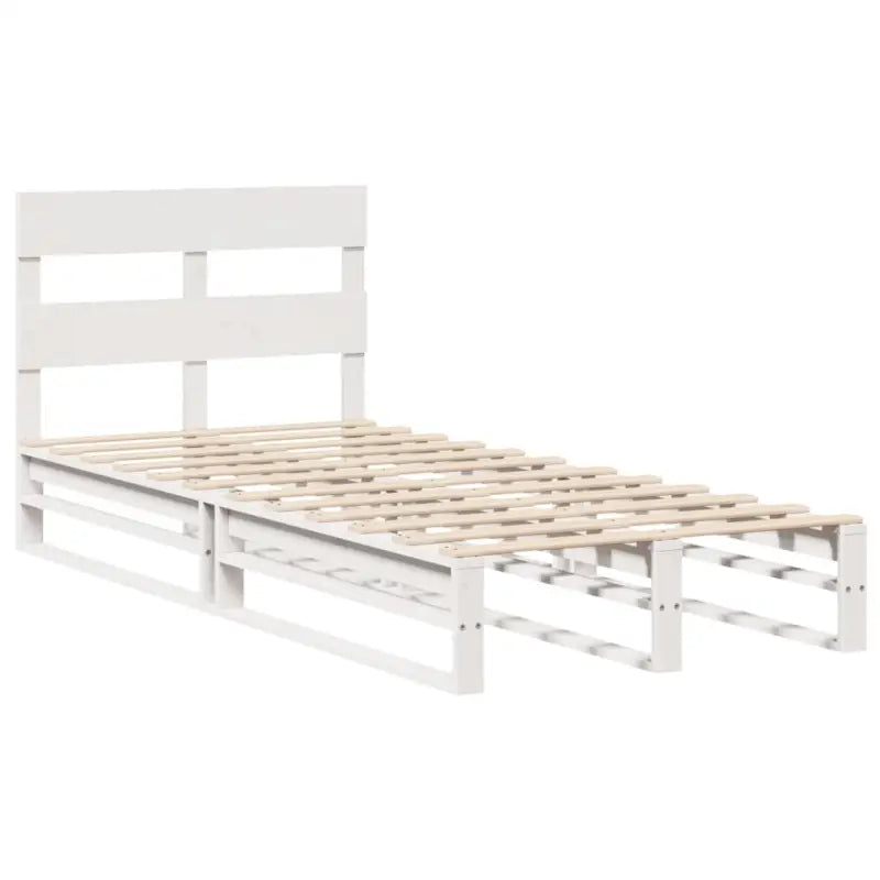 Robuust massief grenenhout bedframe voor een moderne slaapkamer - Bedden & bedframes