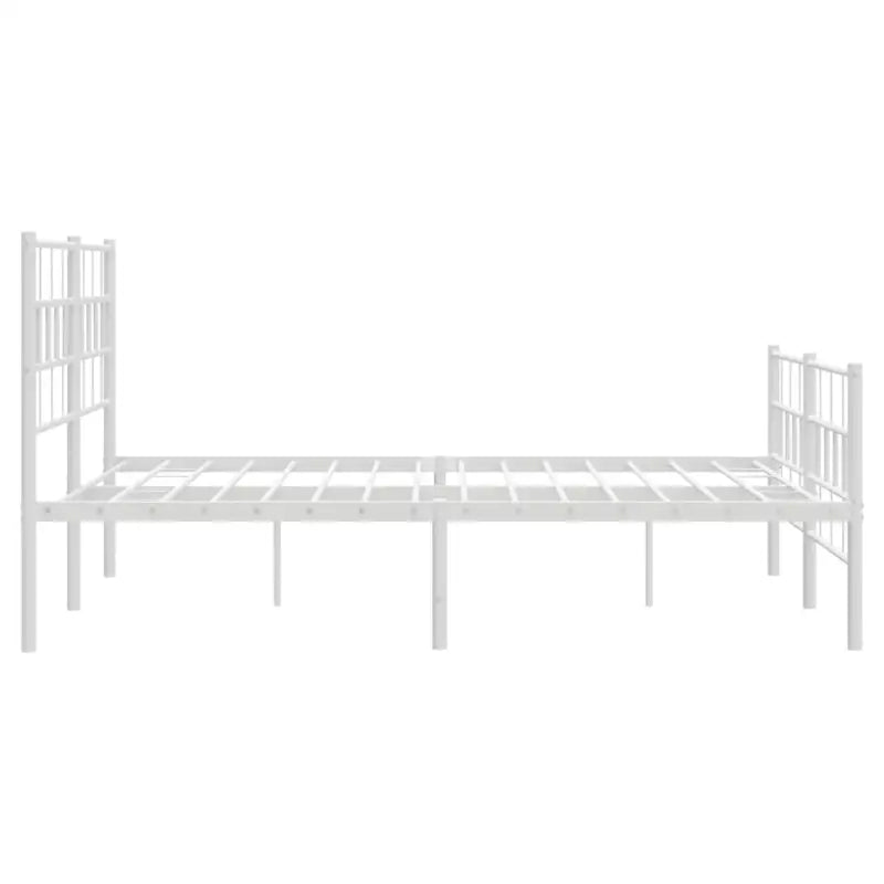 Robuust metalen bedframe met metalen latten en extra opbergruimte - Bedden & bedframes