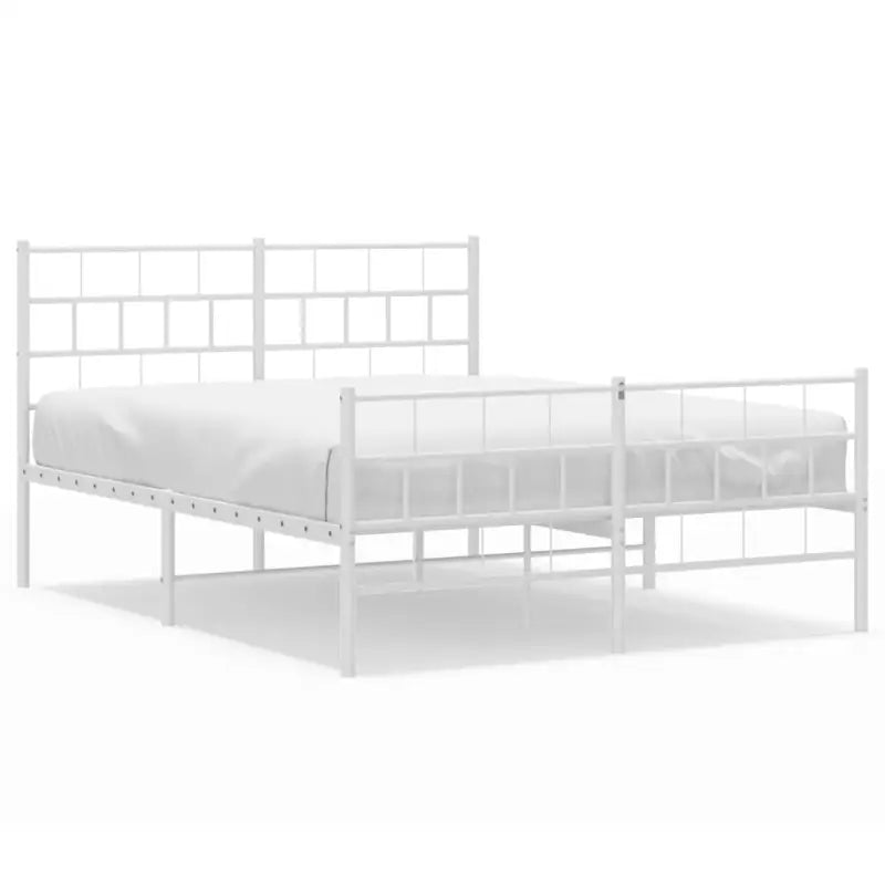 Robuust metalen bedframe met metalen latten en extra opbergruimte - Bedden & bedframes