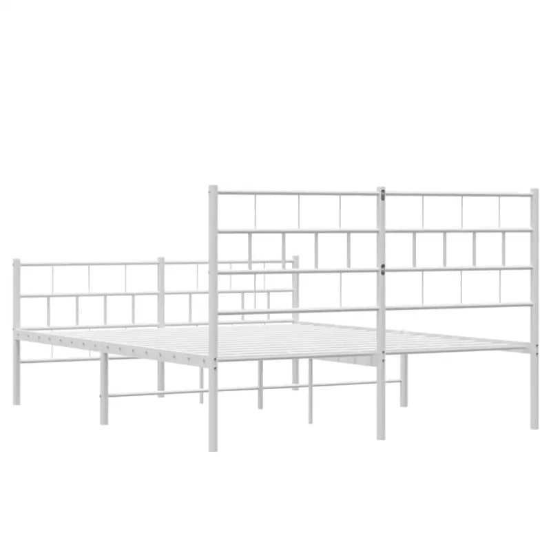 Robuust metalen bedframe met metalen latten en extra opbergruimte - Bedden & bedframes