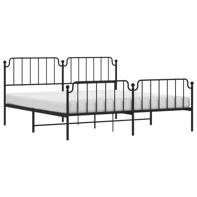 Robuust metalen bedframe met tijdloos design en extra opbergruimte - Bedden & bedframes