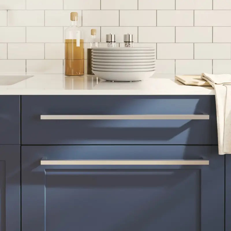 Roestvrijstalen kastknoppen en grepen met modern ontwerp - Zilver / 480 mm / 10 - Kastknoppen en kastgrepen