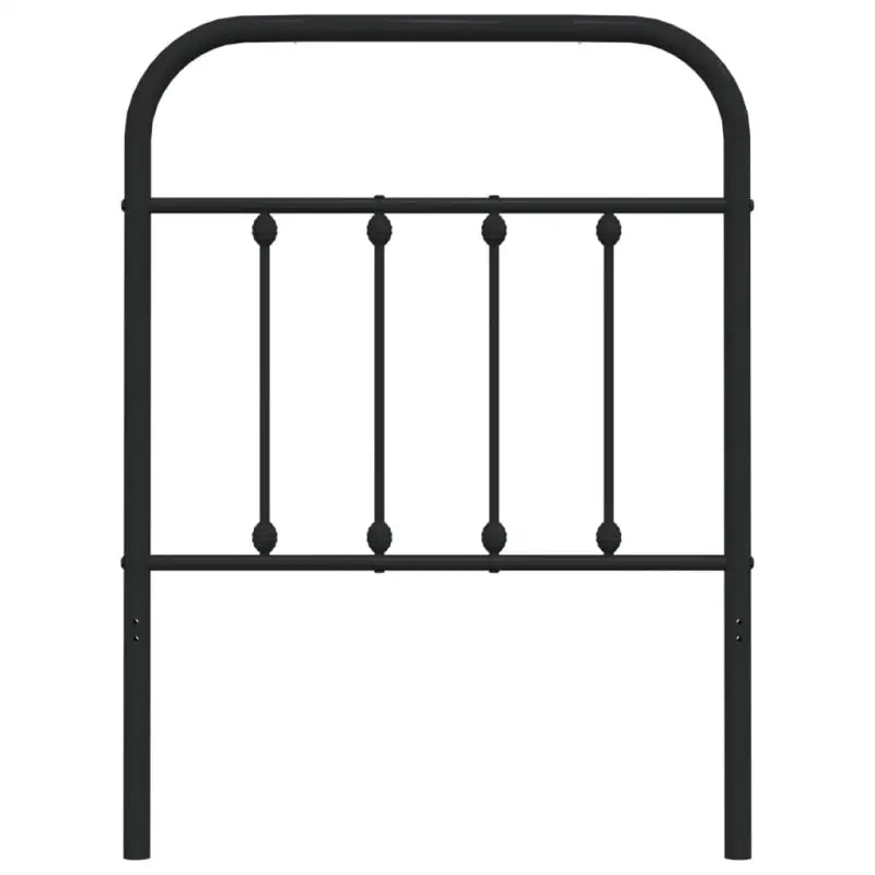 Ronde buizen hoofdbord met trendy ontwerp voor een complete uitstraling - Hoofdborden en voetborden