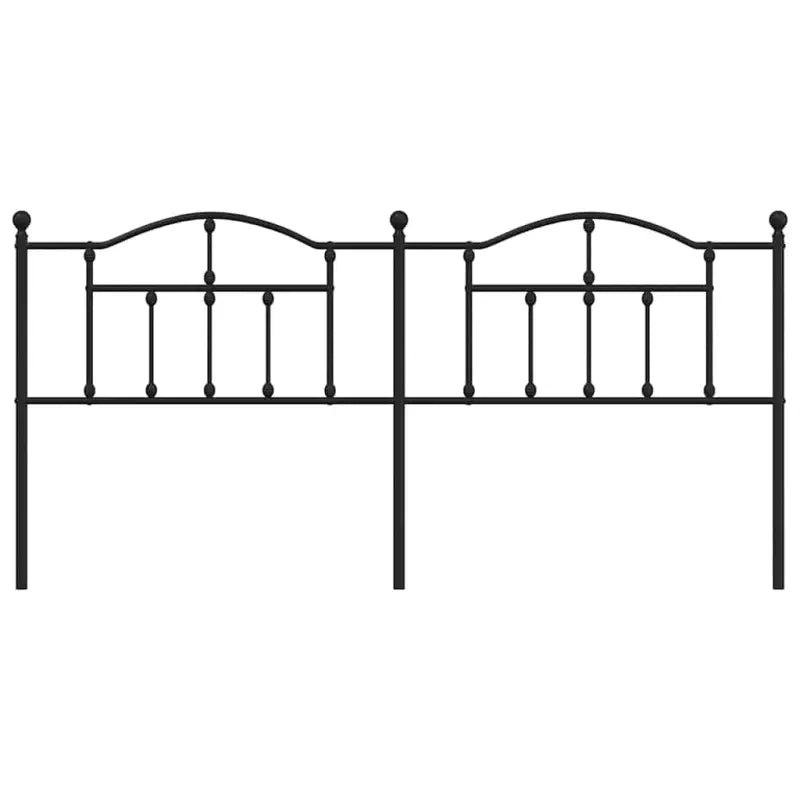 Ronde buizen hoofdbord voor een trendy en stevige slaapkamer uitstraling - Hoofdborden en voetborden