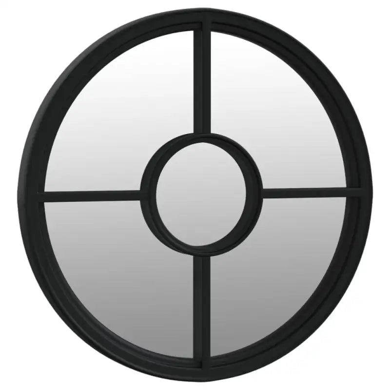 Ronde spiegel met antieke roesteffect voor donkere hoeken - Spiegels