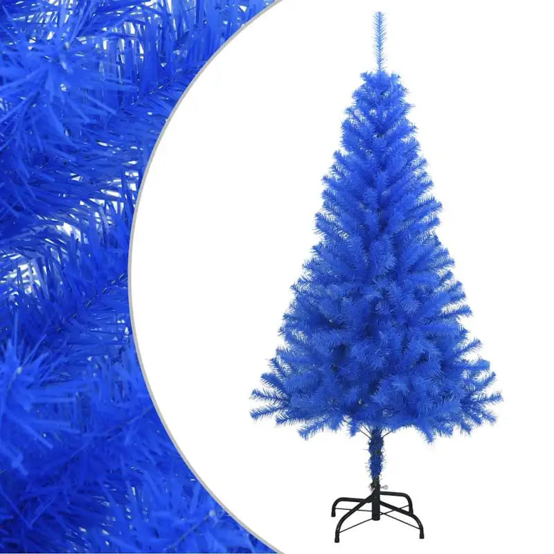 Roze Kunstkerstboom voor een opvallende feestelijke sfeer - Blauw / 120 x 65 cm / 1 - Kerstbomen