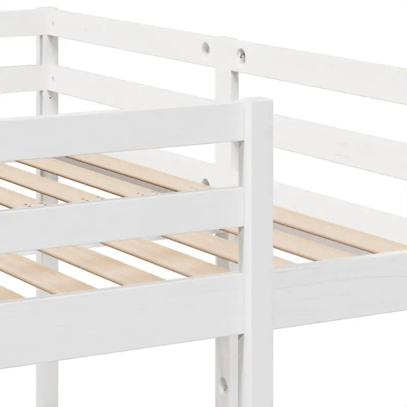 Ruimtebesparende oplossing voor meerdere kinderen met massief grenenhout - Bedden & bedframes