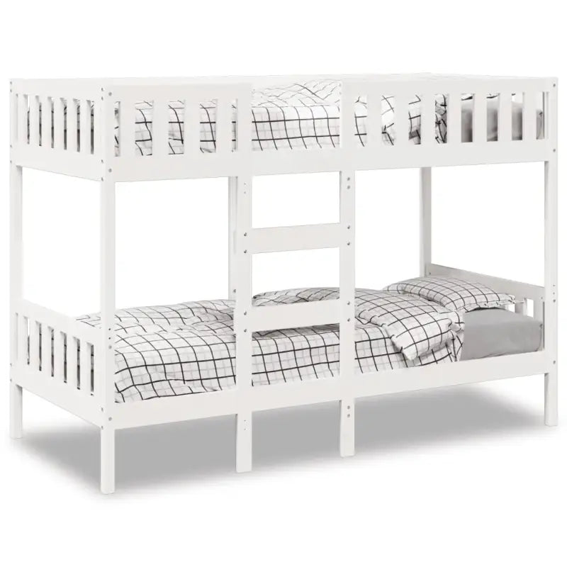 Ruimtebesparende stapelbedframe in massief grenenhout voor meerdere kinderen - Wit / 90 x 190 cm - Bedden & bedframes