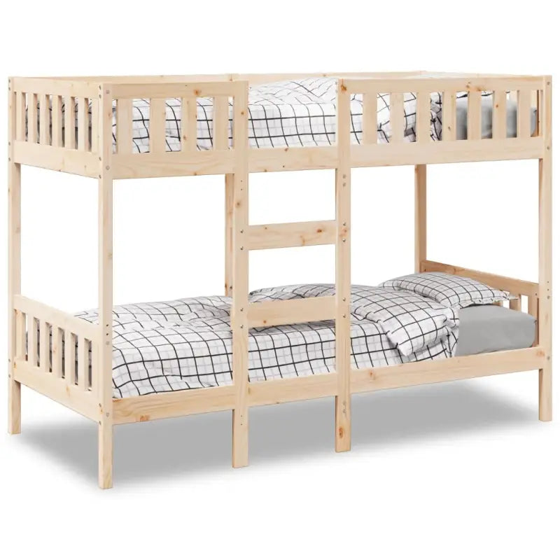 Ruimtebesparende stapelbedframe in massief grenenhout voor meerdere kinderen - Bedden & bedframes