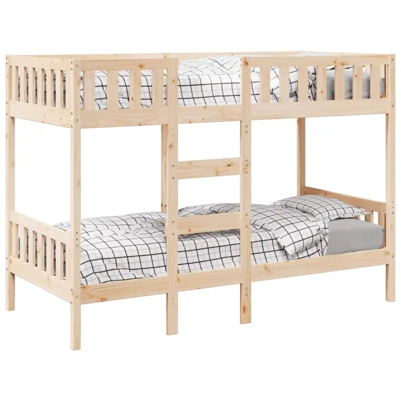 Ruimtebesparende stapelbedframe in massief grenenhout voor meerdere kinderen - Bedden & bedframes