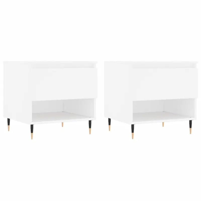 Salontafel met bewerkt hout en metalen poten voor stijlvolle woonruimte - Salontafels