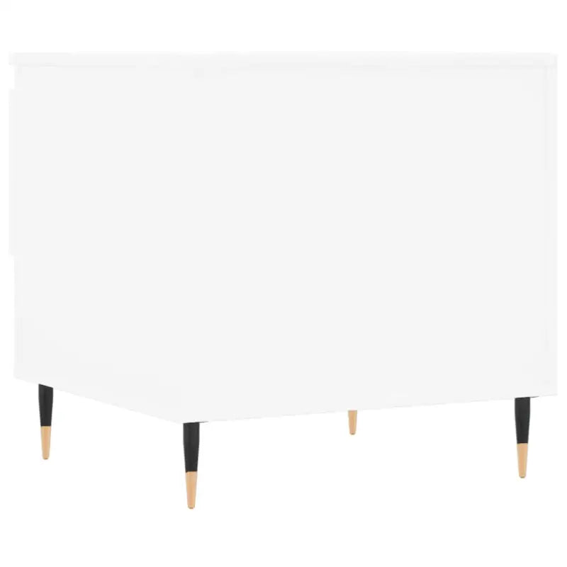 Salontafel met bewerkt hout en metalen poten voor stijlvolle woonruimte - Salontafels