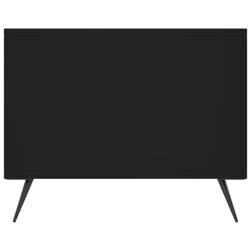 Salontafel met ijzeren poten en bewerkt hout voor een stijlvolle woonkamer - Salontafels